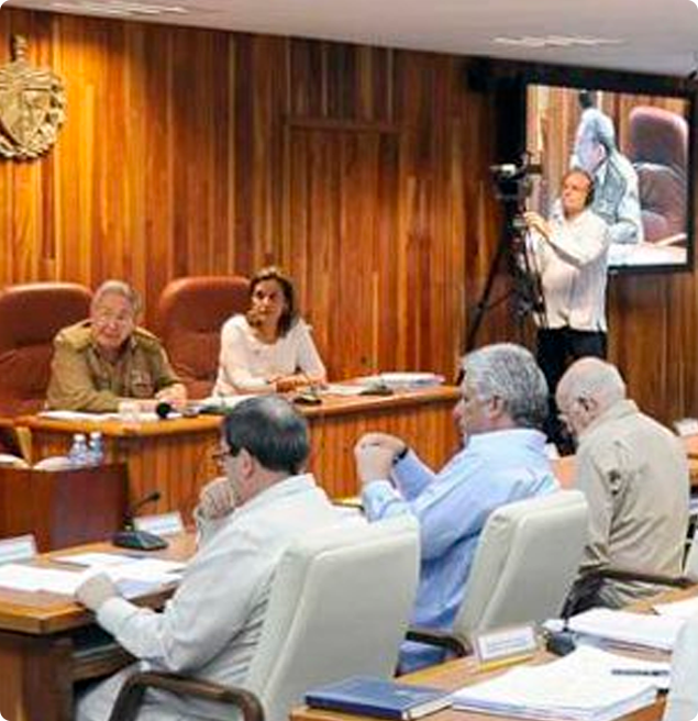 Consejo de Ministros en reunión sobre el Cambio Climático
