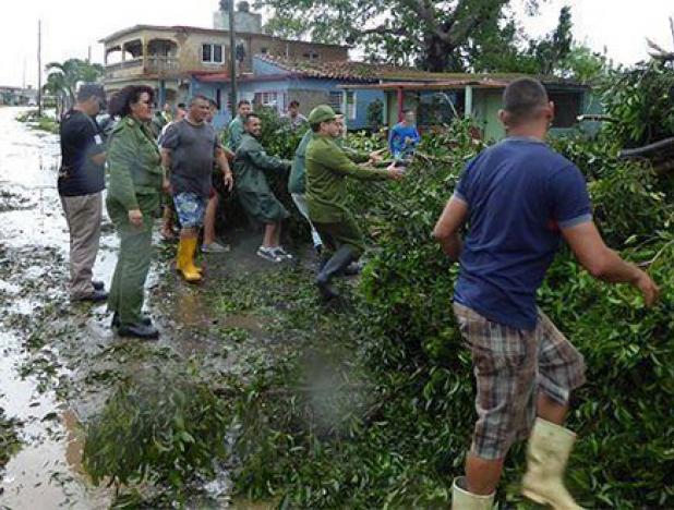 Daños causados por el ciclón Irma en Matanzas Daños causados por el ciclón Irma en Matanzas