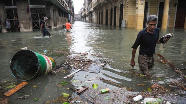Inundaciones provocadas por el ciclón Irma en Matanzas Inundaciones provocadas por el ciclón Irma en Matanzas